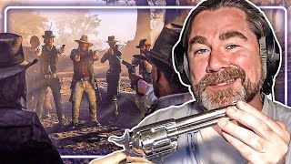 The REAL Arthur Morgan Reacts to Red Dead Redemption 2