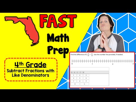 4th GRADE | Florida FAST Math Test Prep FREEBIE | MA.4.FR.2.2