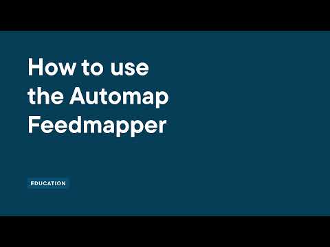 How to use the Automap Feedmapper | KatanaPIM