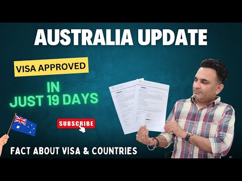 AUSTRALIA VISA UPDATES l AUSTRALIA STUDENT VISA UPDATE 2024 l VISA APPROVED