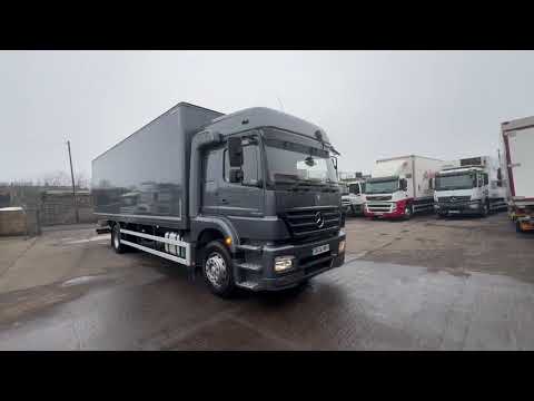 **FOR SALE** 2006 Mercedes Axor 11828 4x2 Box Truck - Dixon Commercial Exports Ltd