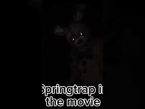 Springtrap Edit #edit #fnaf #fnafmovie #springtrap #capcut