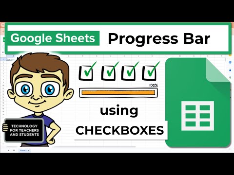 Make a Google Sheets Progress Bar Based on Checkboxes