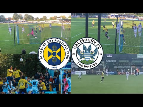 A BIZARRE SEVEN GOAL THRILLER ENDS IN DEFEAT! | ST ALBANS CITY VS SALISBURY VLOG