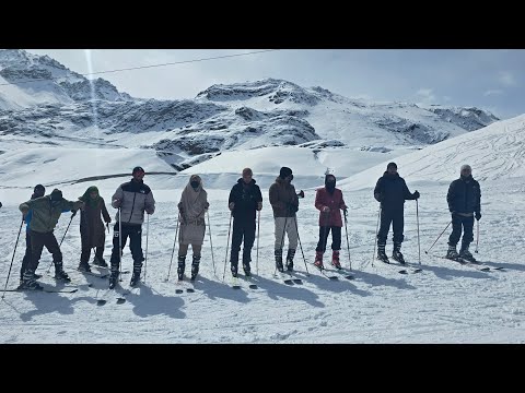 Ladakh Ski & Snowboard Association Successfully Begins | 7 Day Basic skiing course in Drass  | Ski