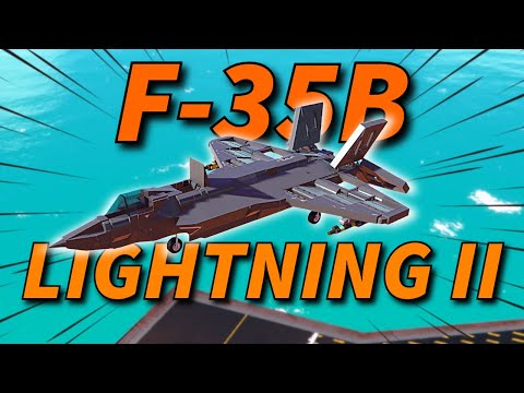 Making an F 35B and using it in PUBLIC servers! | Trailmakers