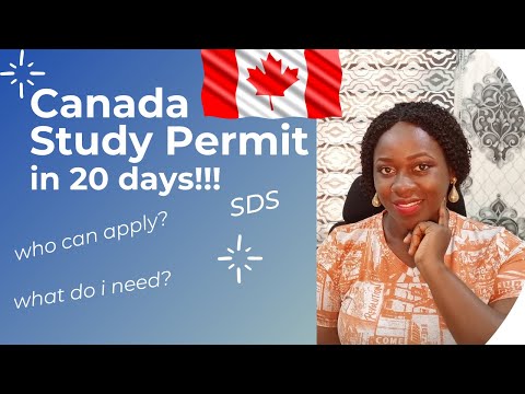 Canadian Student visa in 20 days | Study Permit | Study in Canada