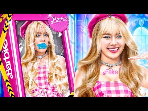 Real Barbie Vs Fake Barbie At School!