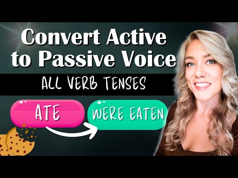 Rules to Convert Active to Passive Voice in English (All Verb Tenses with Examples)