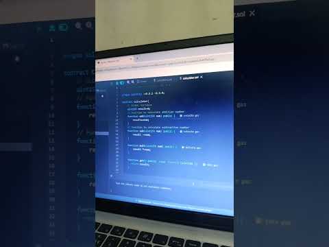 Simple Calculator in Solidity: Learn Smart Contract Basics || #web3  #solidity  #blockchaindeveloper