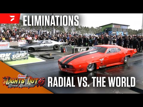 Radial vs. The World Eliminations | Lights Out 16 Drag Racing Highlights 2/22/25