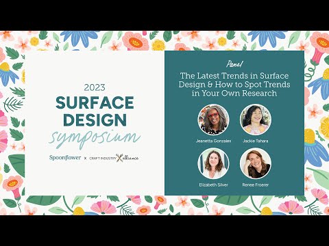 The Latest Trends in Surface Design and How to Spot Trends in Your Own Research