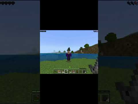 Pertama Kali Diserang Witch Minecraft! #shorts