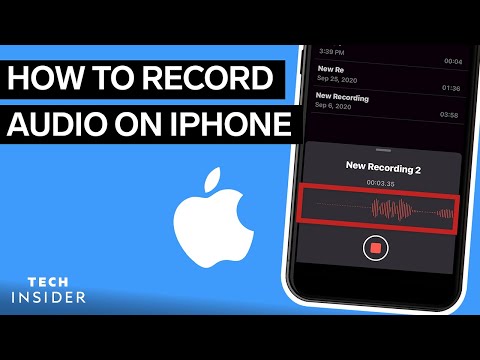 How To Record Audio On An iPhone