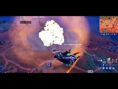 Fortnite megolo-dong ship exploding live event