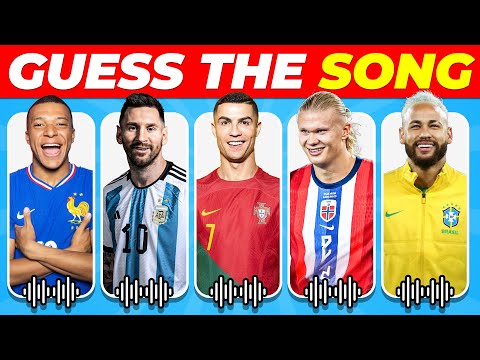 Guess Player by His Song and Jersey Transfer  🎶 Ronaldo Song, Messi Song, Neymar Song, Mbappe Song