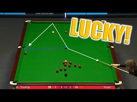 Flukes and Lucky Shots || 2023 Snooker English Open!