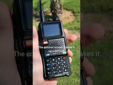 Baofeng UV-5RH Pro Screen! #baofeng #walkietalkies