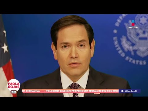 Marco Rubio reconoce los esfuerzos de Sheinbaum en materia migratoria | DPC con Paola Rojas